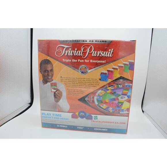 Trivial Pursuit 3 Level Triple the Fun Unopened - Picture 3 of 5